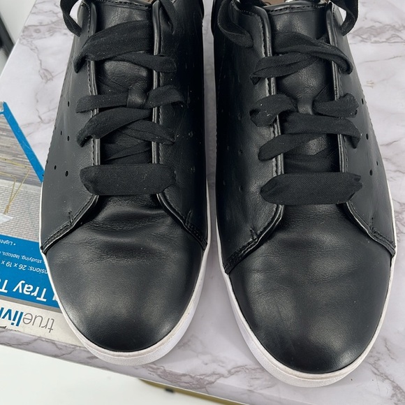 VIONIC Keke Supportive Lace Up Black Leather Sneaker Casual Size 11 Low Top - Picture 4 of 10